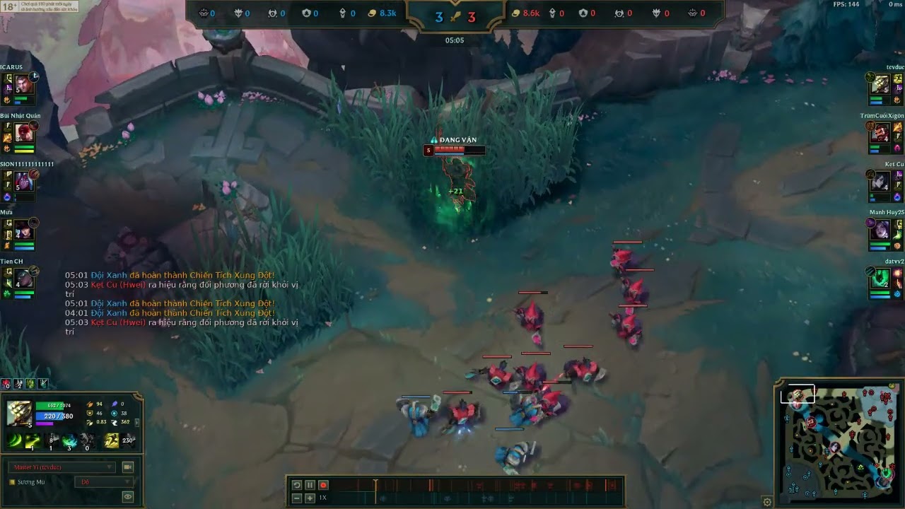 League Of Legends Master Yi vs Jayce