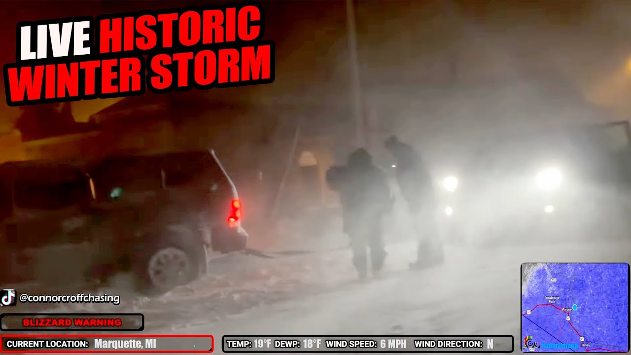 🔴LIVE Storm Chasers | Historic Winter Storm | LIVE Ground Truth