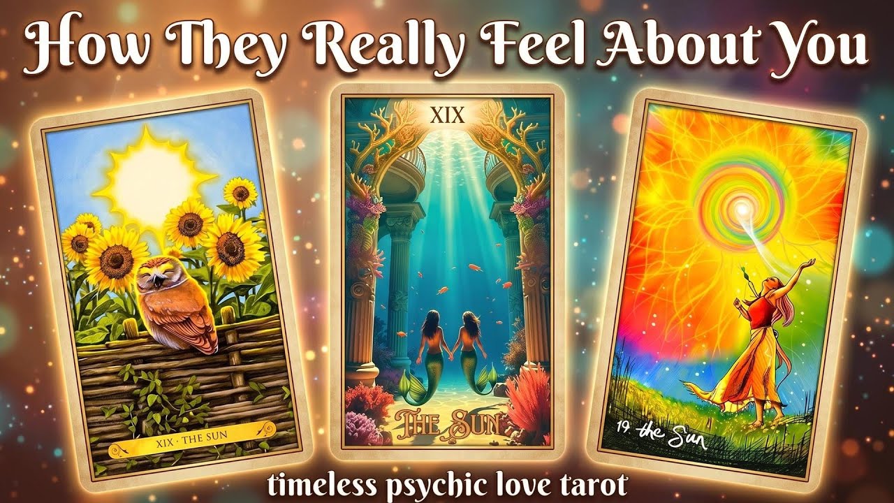 🦉🌻📚How They REALLY FEEL About You RIGHT NOW!?♥️💔(PICK A CARD)🌺💫Timeless Tarot Love Reading🕊️🍄🌈☀️