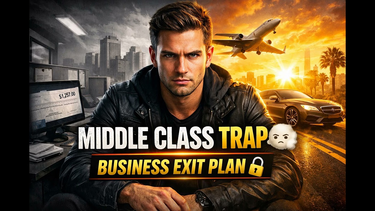 Middle Class Trap 😶‍🌫️ Business Exit Plan 🔓 | Podcast |