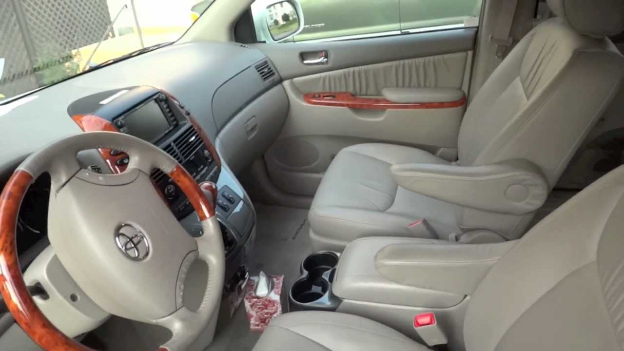 Экскурсия и демонстрация: Toyota Sienna 2009 года