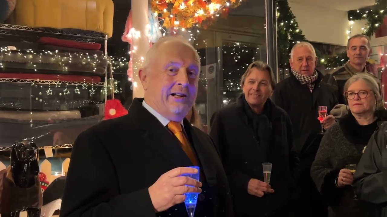 Christmas Lights in Rye