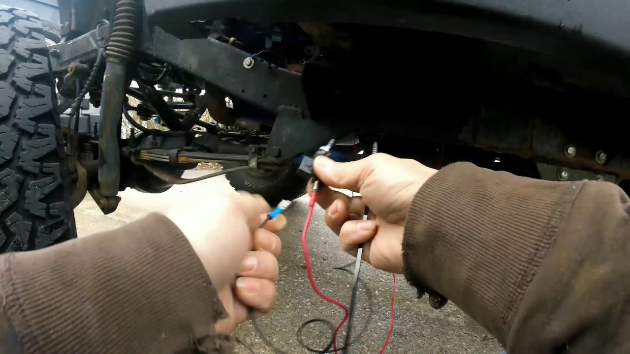 How not to wire a lockup switch to a 700r4 transmission on a jeep yj