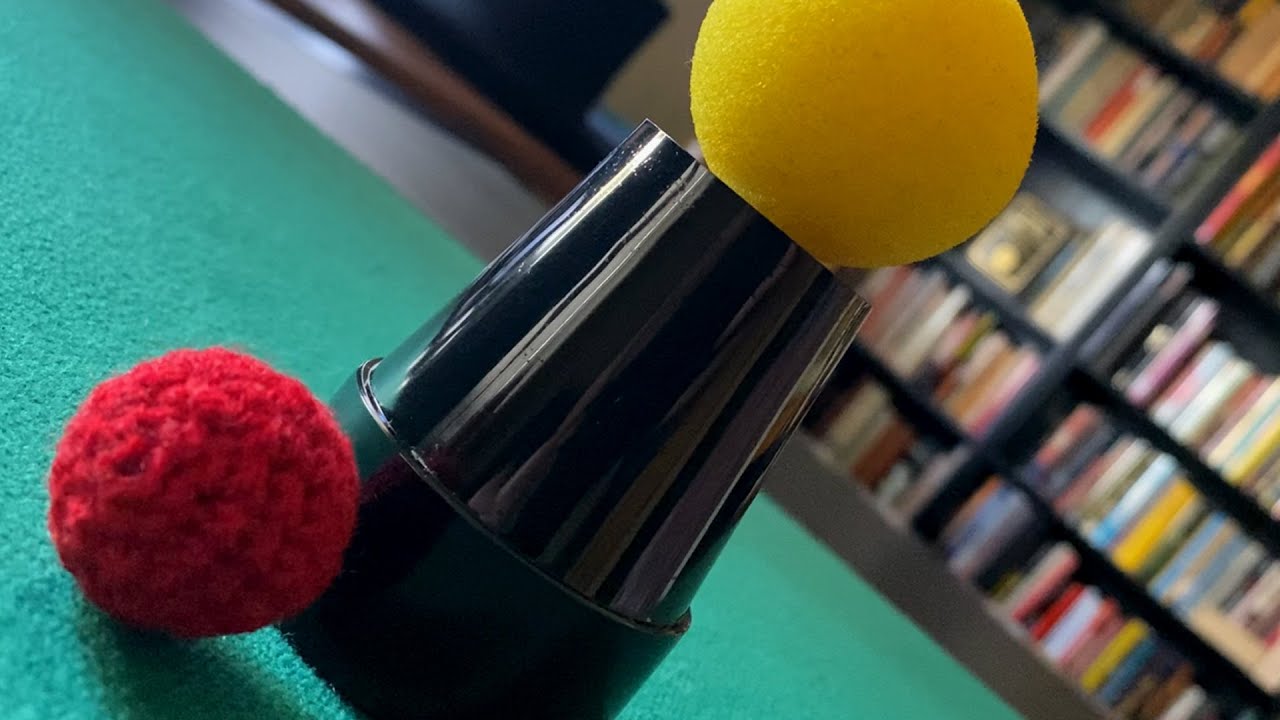 Interval Magic Shop Demo: Appearing Ball Under Cup (Plastic Chop Cup)