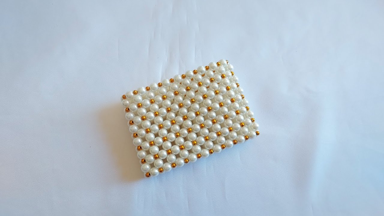 สอนทำกระเป๋าลูกปัด แบบที่ 6 / how to make a beadbag EP.6 #beadbag #diy #กระเป๋าลูกปัด