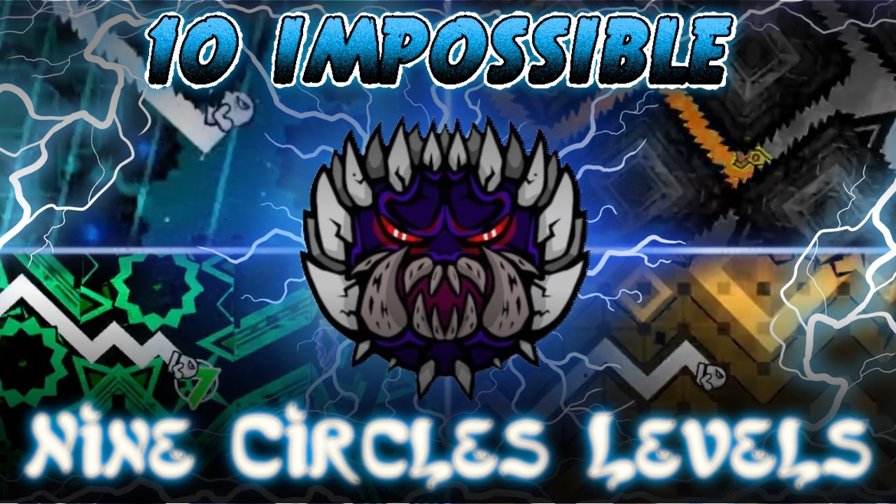 Ten IMPOSSIBLE Nine Circles Levels #12