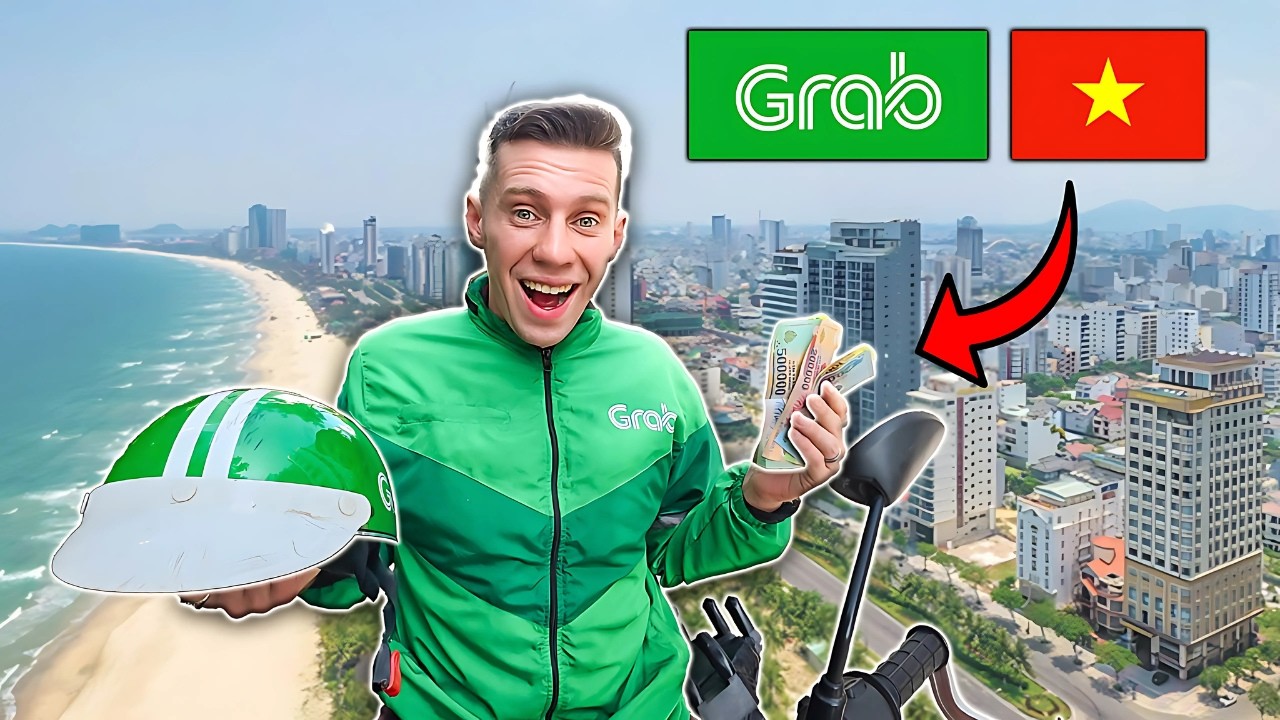 Я работал водителем GRAB во Вьетнаме, и ЭТО случилось!