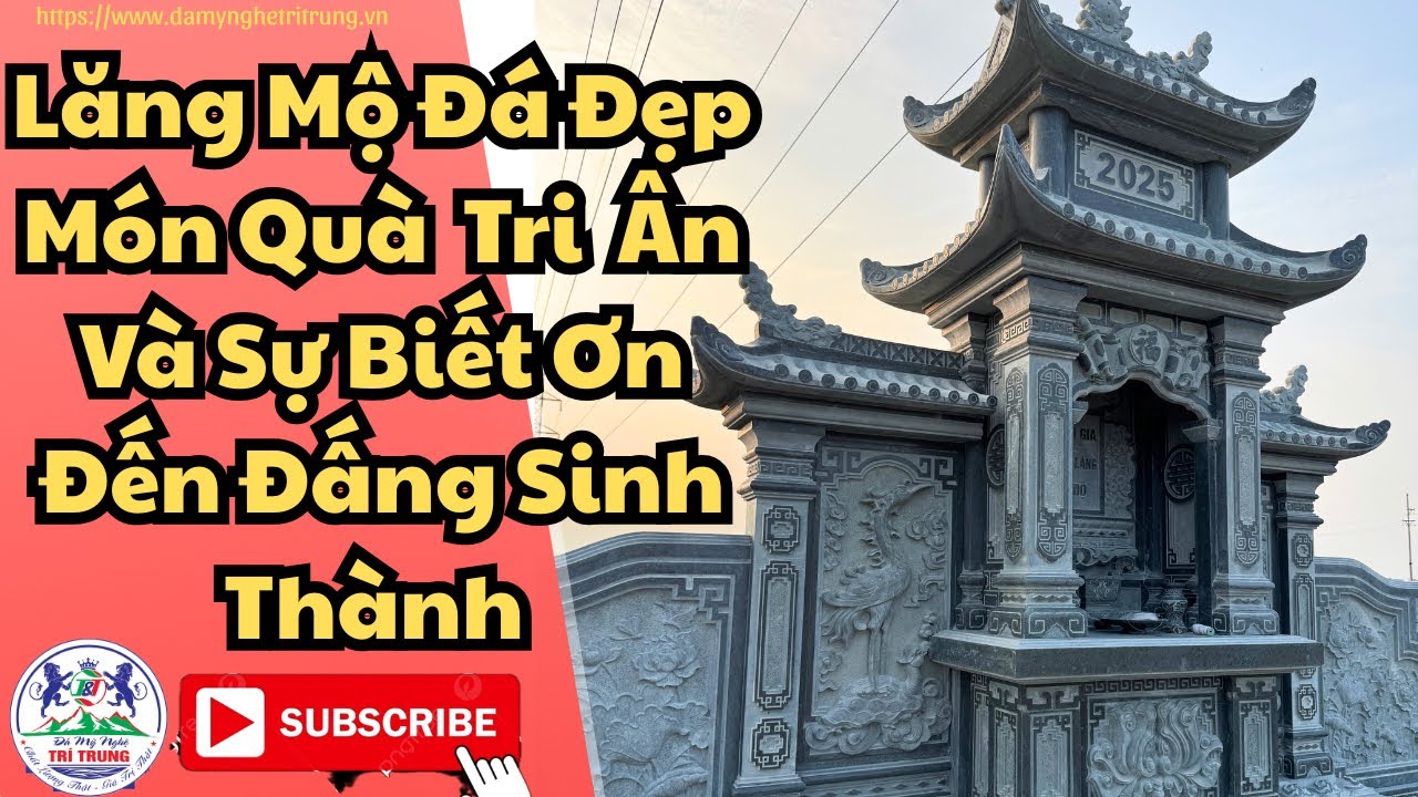 Công Trình Lăng Mộ Đá Xanh Rêu Bền Vững Lắp Đặt Tại Hải Dương 
