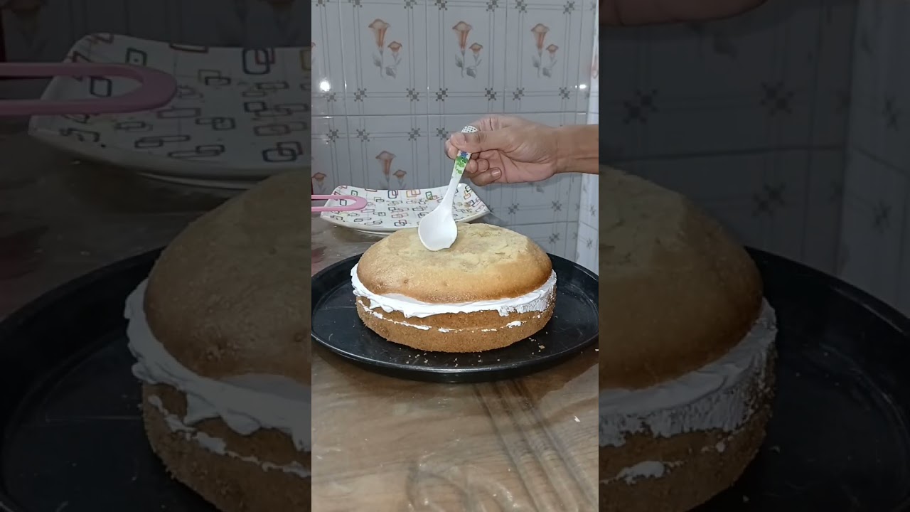 💥💥ট্রপিক্যাল হুইপিং ক্রিম দিয়ে এই ভ্যানিলা কেকটা শেষ পর্যন্ত এত সুন্দর হবে, শুরুতে ভাবিনি।💥💥     