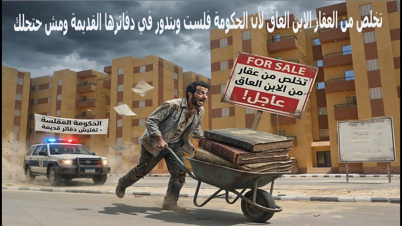 تخلص من العقار الابن العاق لأن الحكومة فلست وبتدور في دفاترها القديمة ومش حتحلك