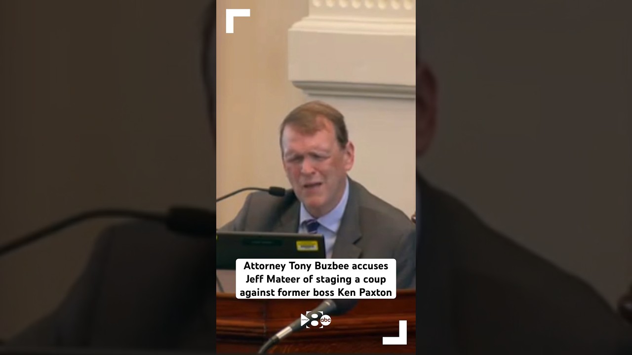 Attorney Tony Buzbee accuses Jeff Mateer of staging a coup against former boss Ken Paxton