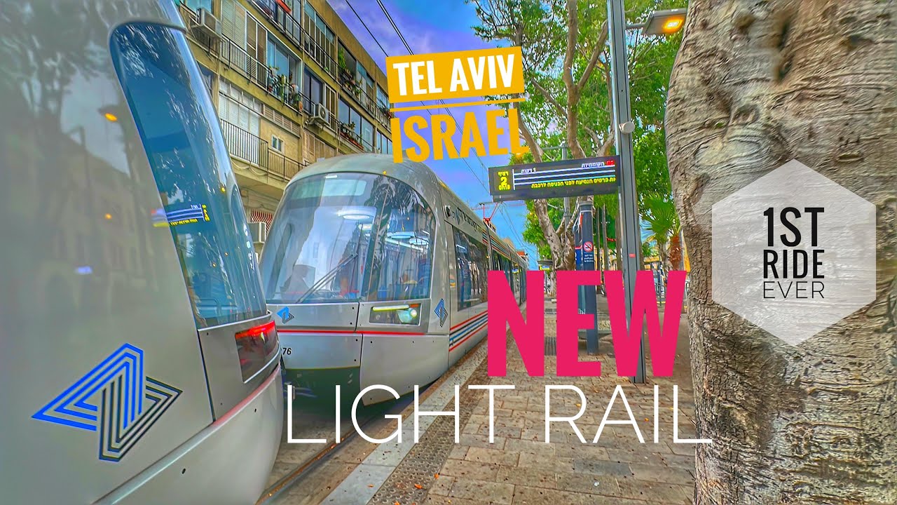 Tour Tel Aviv: Riding the Waves of Progress: Amazing Tour at Tel Aviv's New Light Rail System