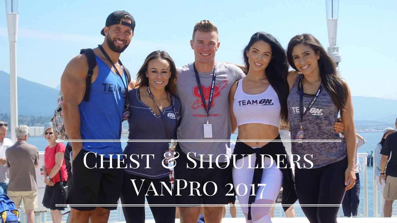 Julian Smith | Mike Sheffer Chest & Shoulders (4K) VanPro Vlog