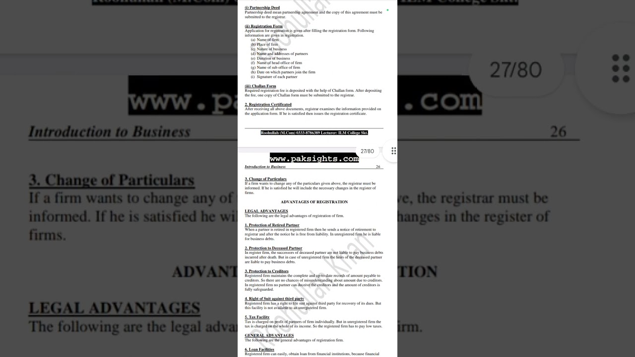procedure of registration of firm ✍️📝
