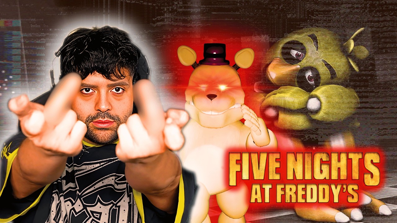 WTF Is FNAF?! (Playing Five Nights at Freddy's For The First Time!)