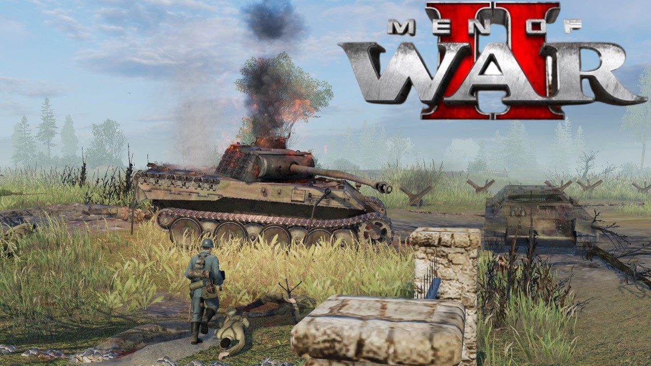 Men of War 2 - #18 Dynamische - Eroberungs-Kampagne als Deutschland -  Panther und Königstiger!