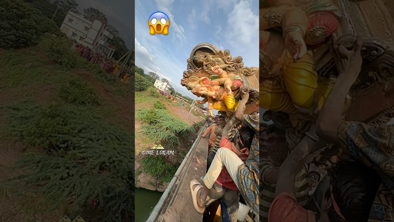 Ganesh Nimajjanam 2025 | Atmakur Ganesh Nimajjanam in KC Canal | #ganeshvisarjan