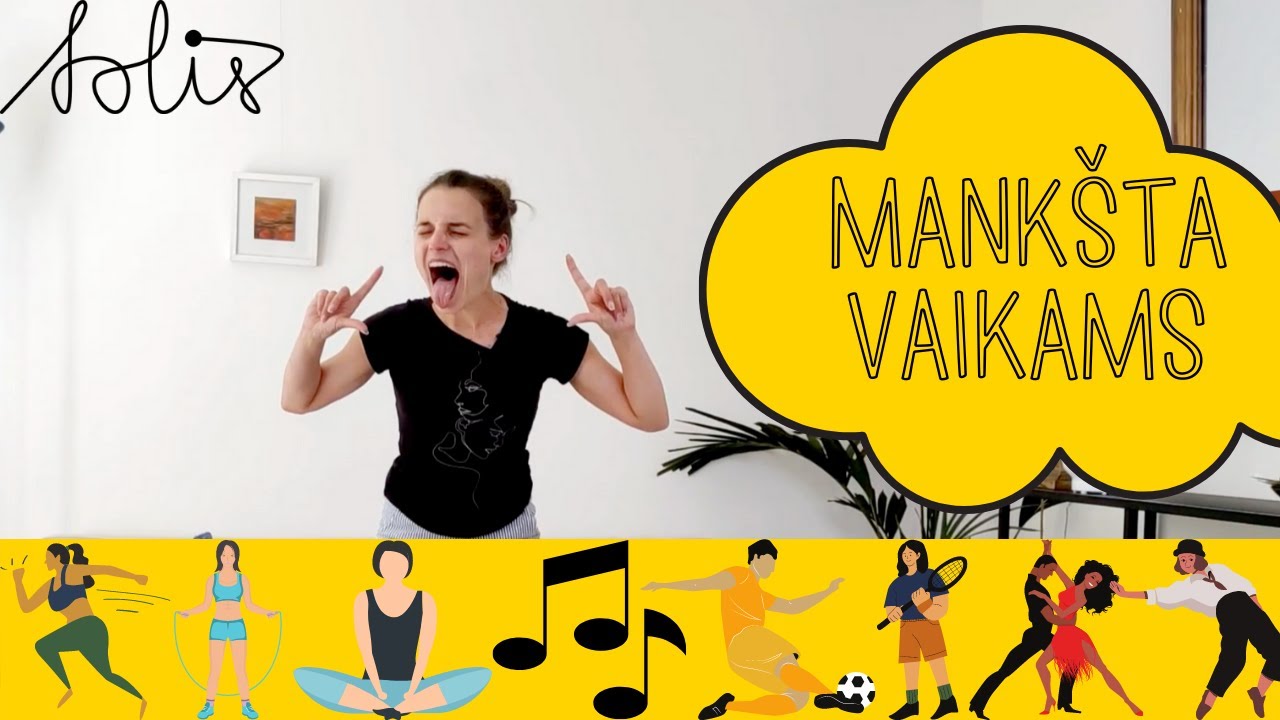 Geros dienos mankšta vaikams su Gintare