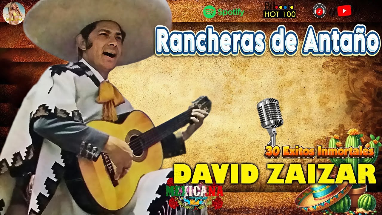 David Zaizar 26 Rancheras Matonas Pegaditas 🥃 Rancheras De Antaño