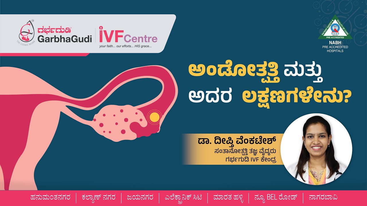ಅಂಡೋತ್ಪತ್ತಿ ಮತ್ತು ಅದರ ಲಕ್ಷಣಗಳು | Symptoms And Signs of Ovulation Explained In Kannada | Dr. Deepthi