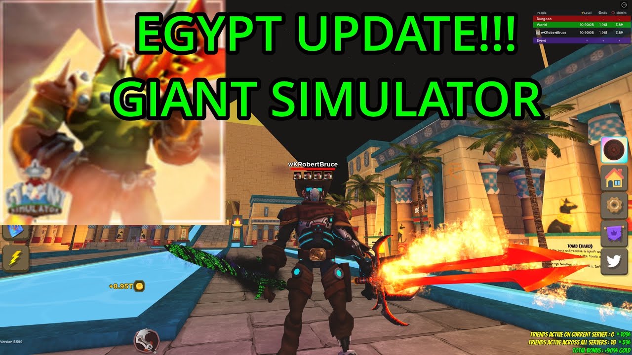 Egypt Update!!! | Giant Simulator | Lots of changes!!!