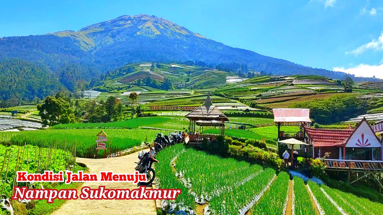 Kondisi Jalan Menuju Nampan Sukomakmur Magelang
