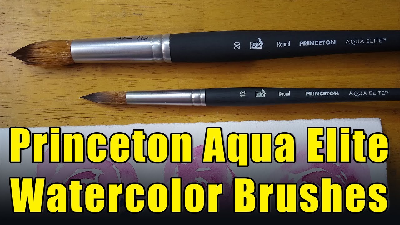 Посмотрите это, прежде чем покупать акварельные кисти Princeton Aqua Elite