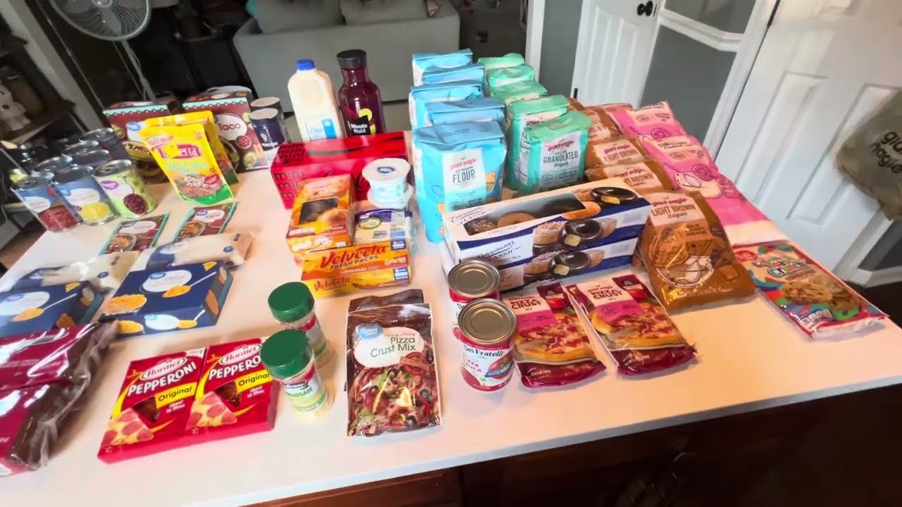 Weekly Grocery Haul Walmart, Giant & Dollar Tree #groceryhaul #groceries #walmart #groceryshopping