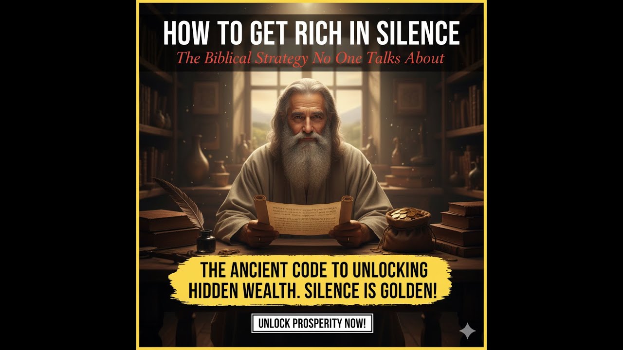 How to Get Rich in Silence: The Biblical Strategy No One Talks About