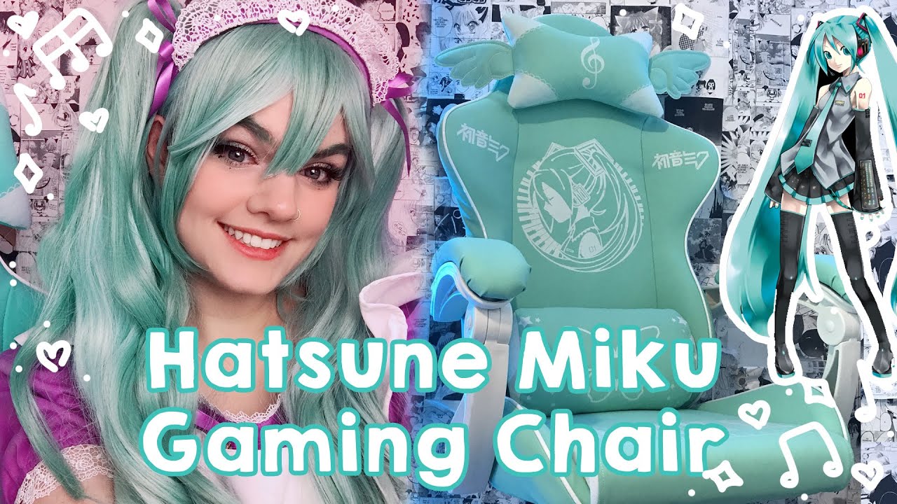 Обзор и распаковка игрового кресла Hatsune Miku 🎵
