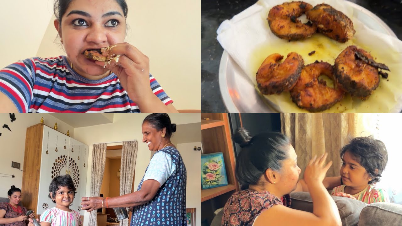 Meeting my mom after big gap Sunday விருந்து தயார் // my craving started…
