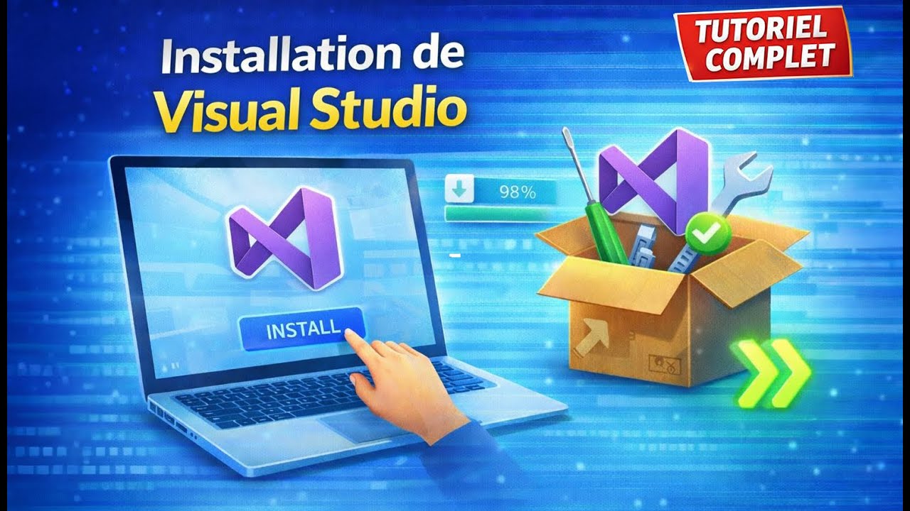 Install Visual Studio ! Créer ton site de E-Commerce #0.5 !