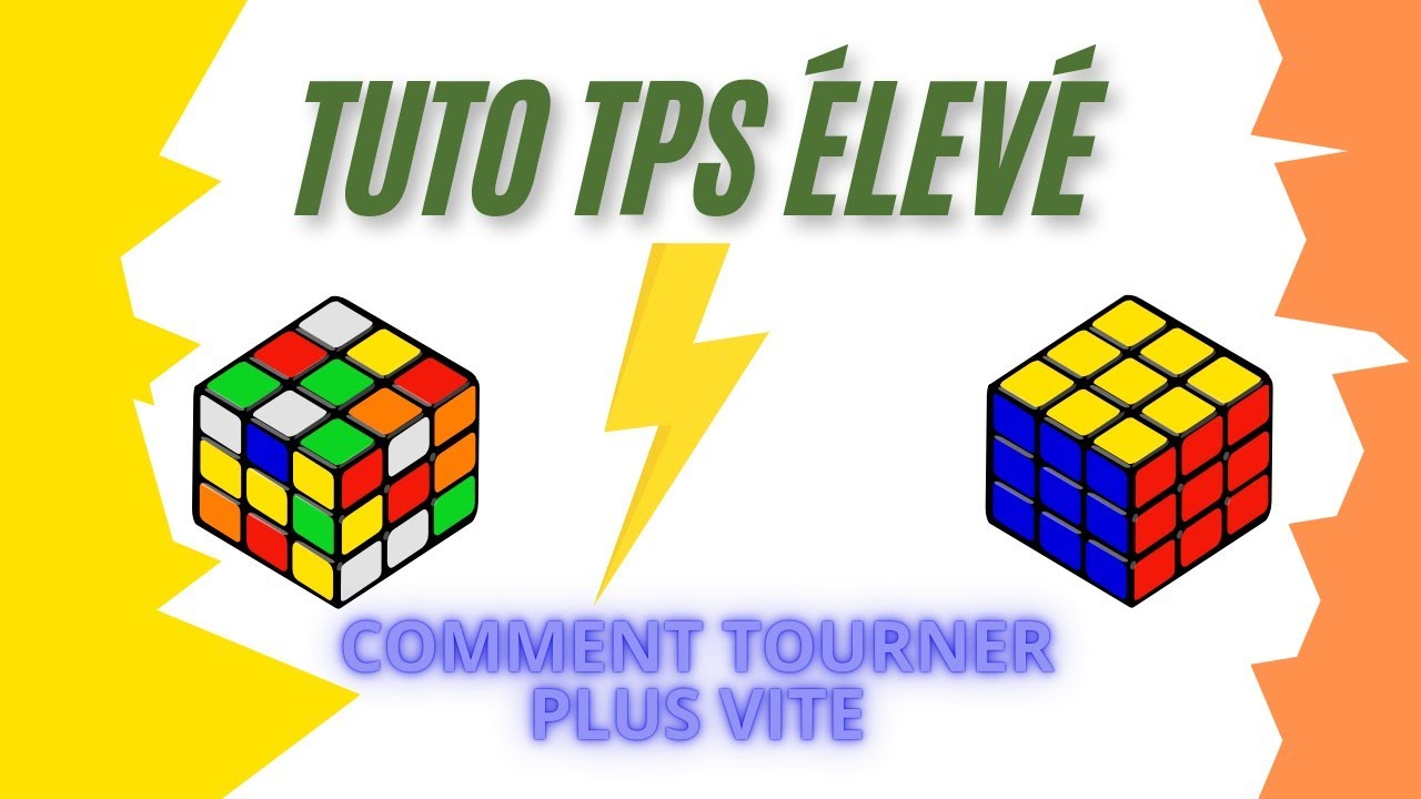 Comment tourner plus vite au Rubik's Cube !