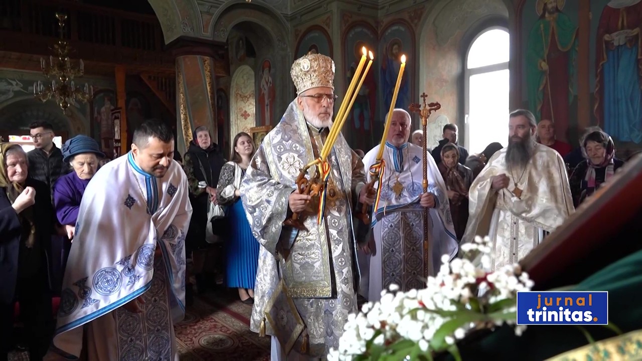 Comuniune și rugăciune, la hramul bisericii din Domnești de Jos