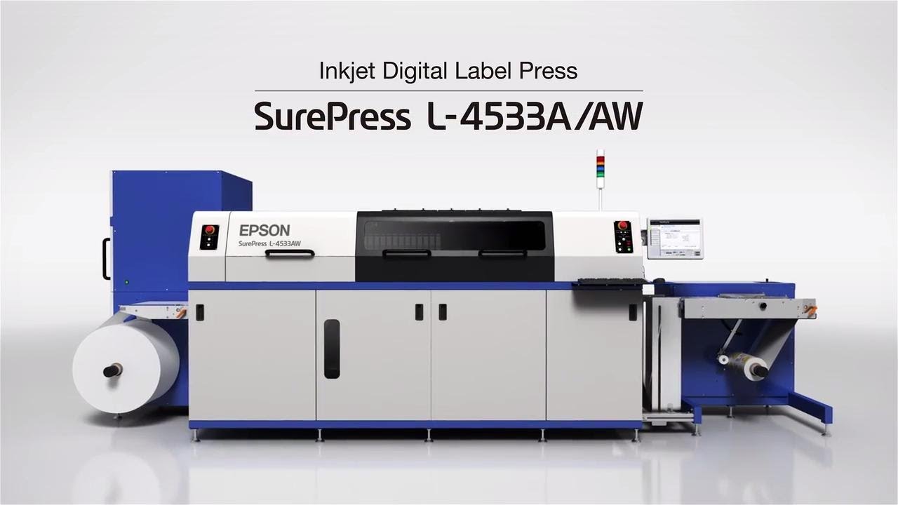 Epson SurePress L-4533AW | Experience the Label & Packaging Digital Press