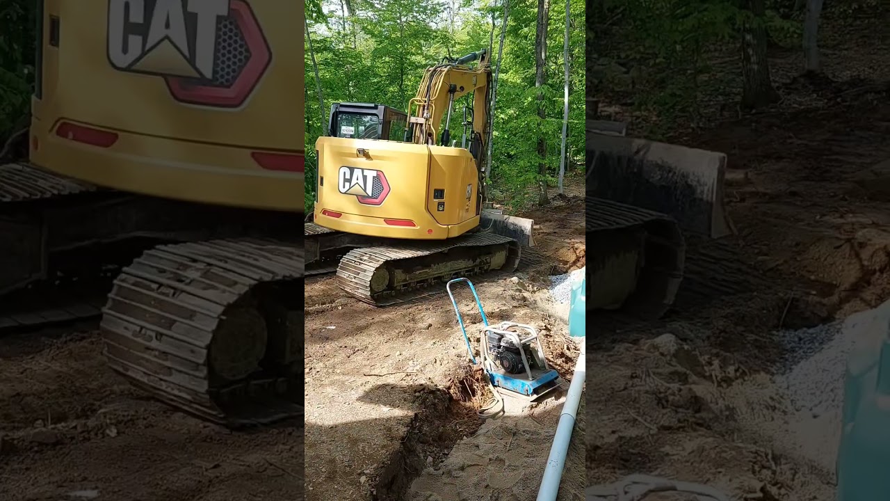 #ecoflo septic system install: get rid of your 💩 #ecofriendly