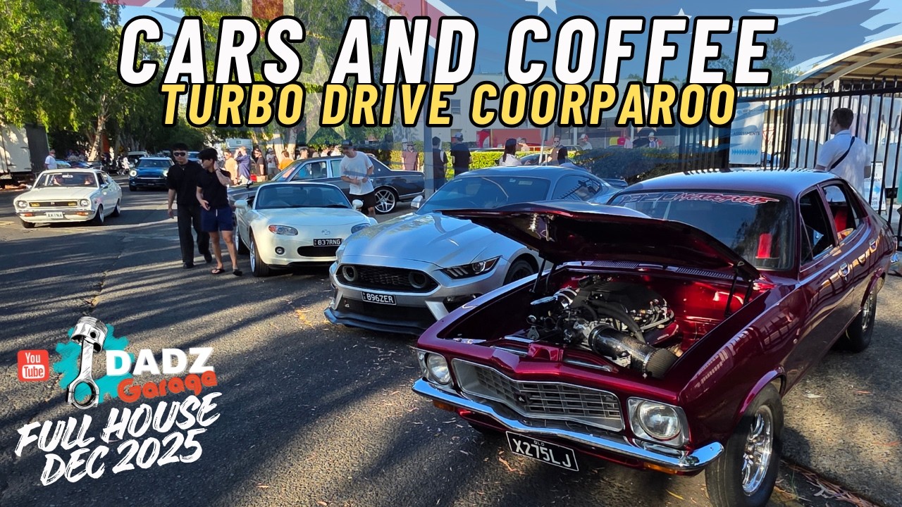 На мероприятии Cars and Coffee в Коорпару, Брисбен, собралось множество гостей.