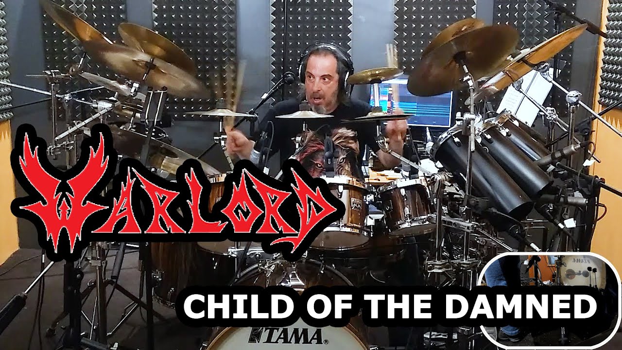 DRUM COVER WARLORD Child of the damned drum cover by stamatis kekes