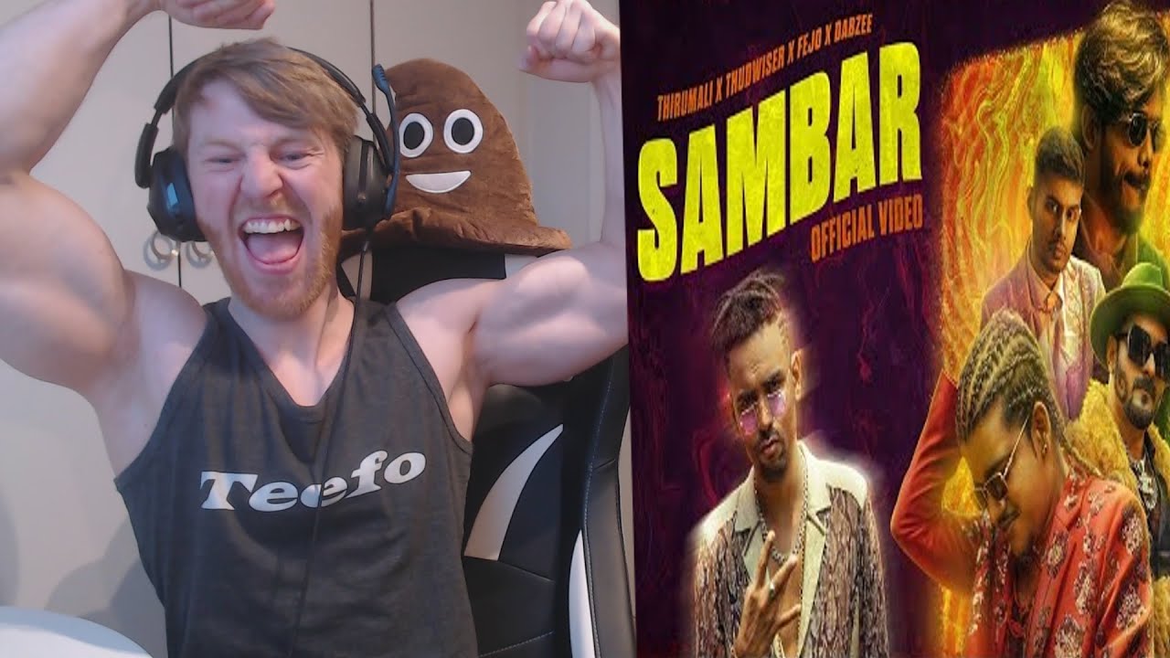 Danish Guy Reacts: Sambar (Official Video) - ThirumaLi x Thudwiser X Fejo X Dabzee | Mrz Thoppi