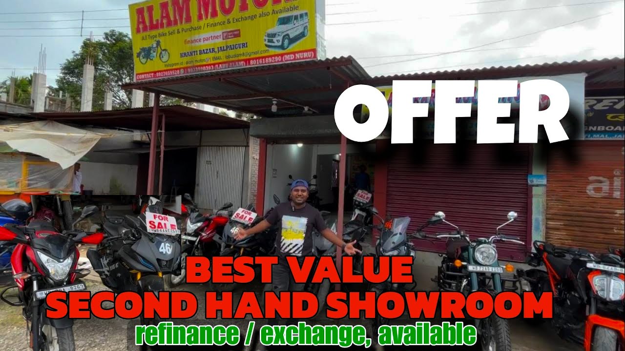 Cheapest second hand bike showroom | Alam Motors | Best Value 🤩