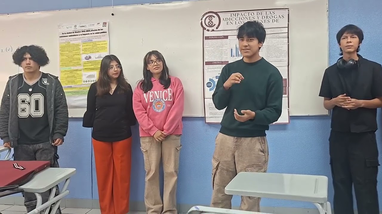 Comunicación Científica Proyecto final "El impacto de las drogas en adolescentes mexicanos" 3IM5