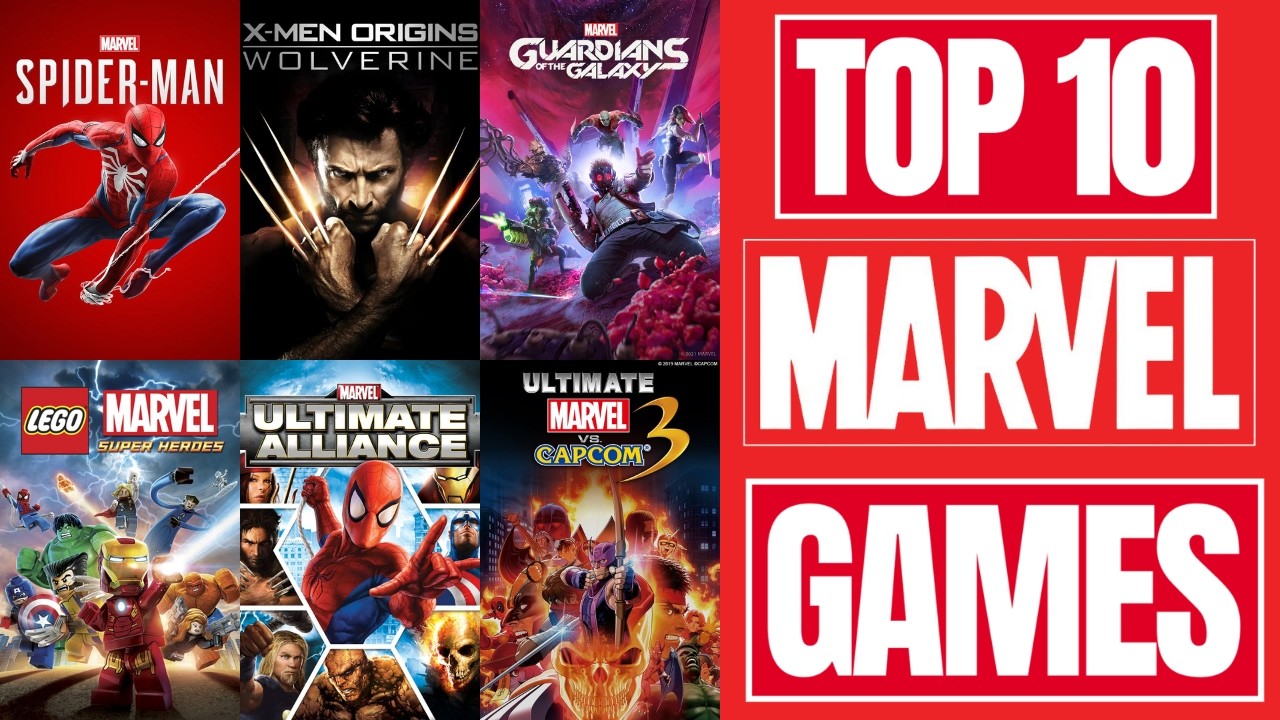 Топ-10 игр по вселенной Marvel