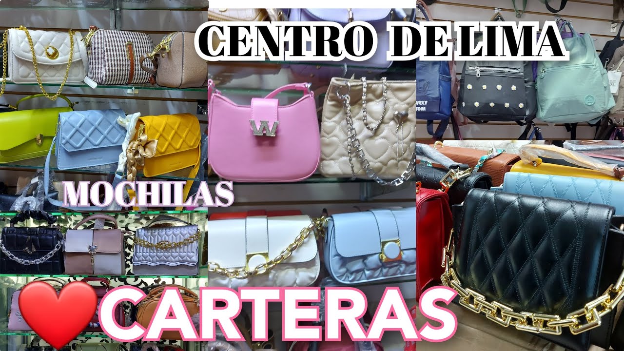 ✔️CARTERAS Y MOCHILAS EN EL CENTRO DE LIMA#centrodelima #lima #colegio .