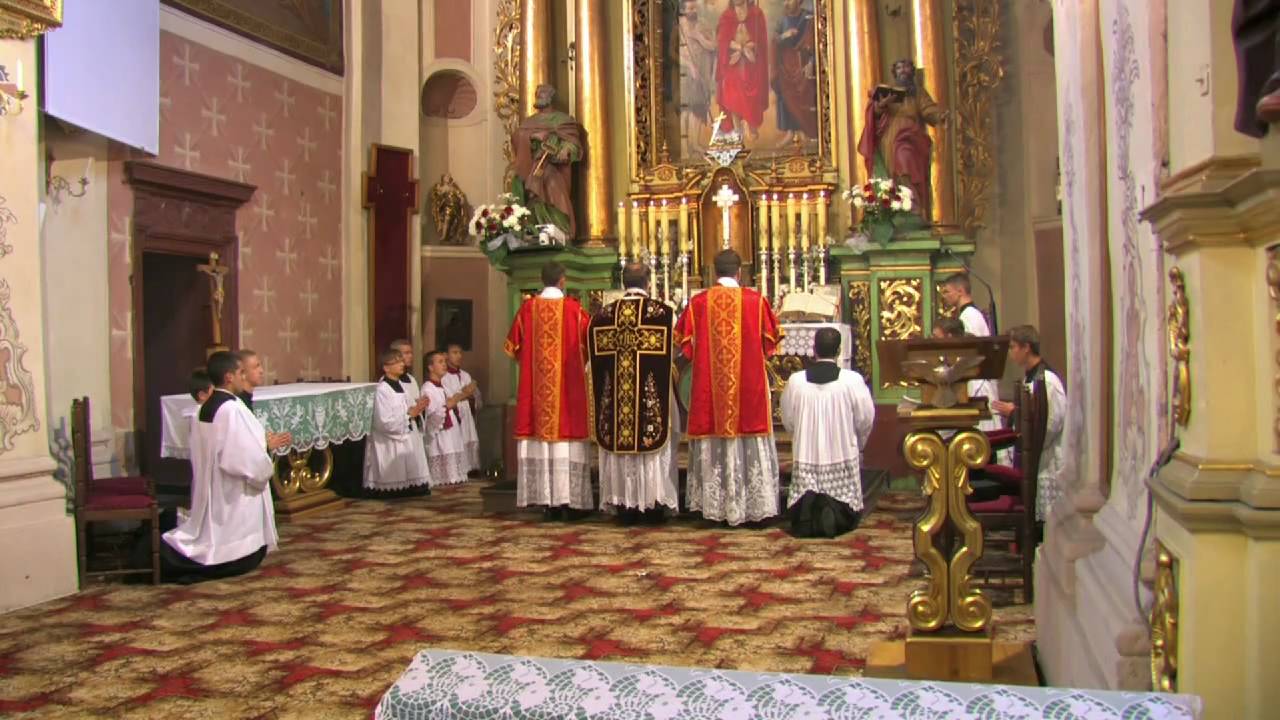 Msza Święta trydencka w asystencji Diakonów z Missa Papae Marcelli cz1