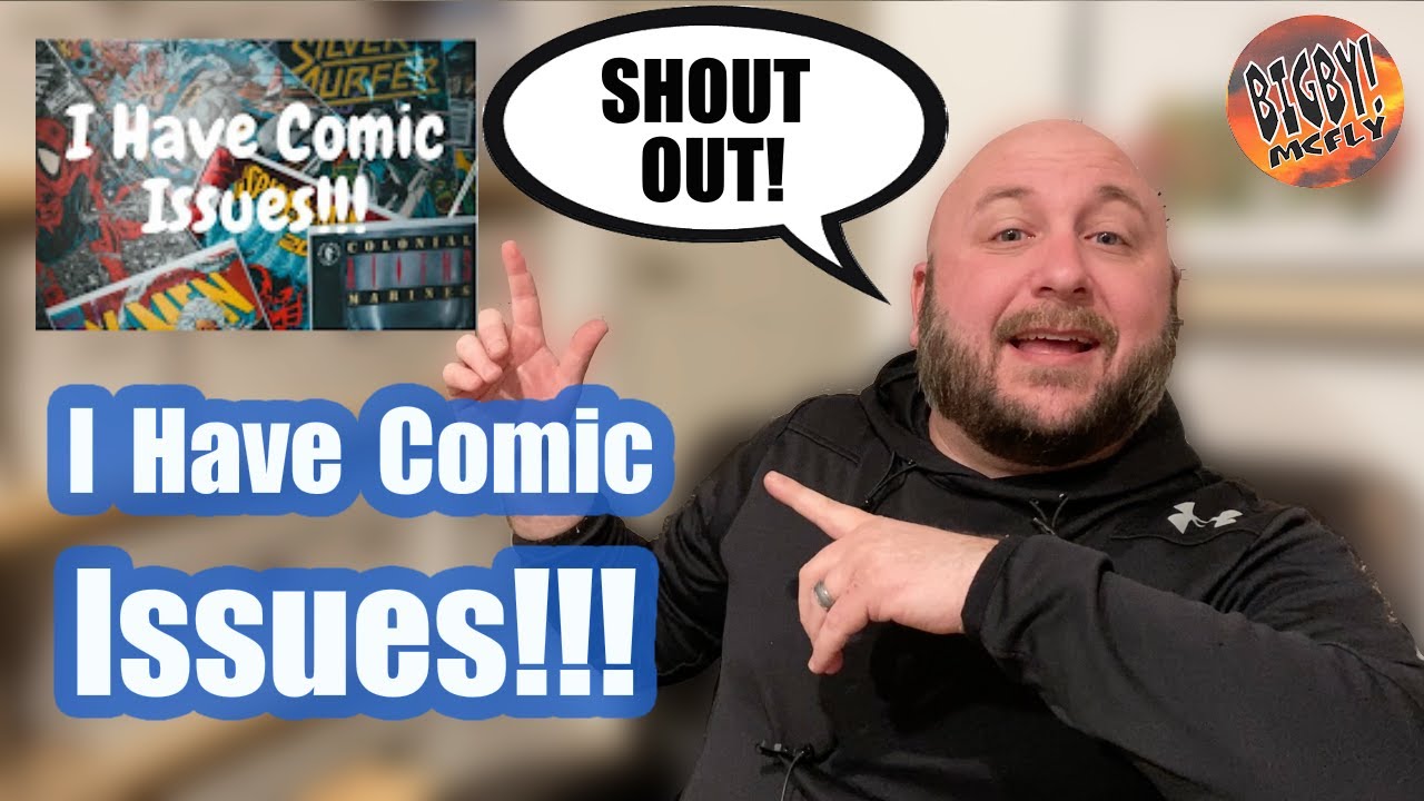 Shout Out Sunday: I Have Comic Issues #comicbookshoutout