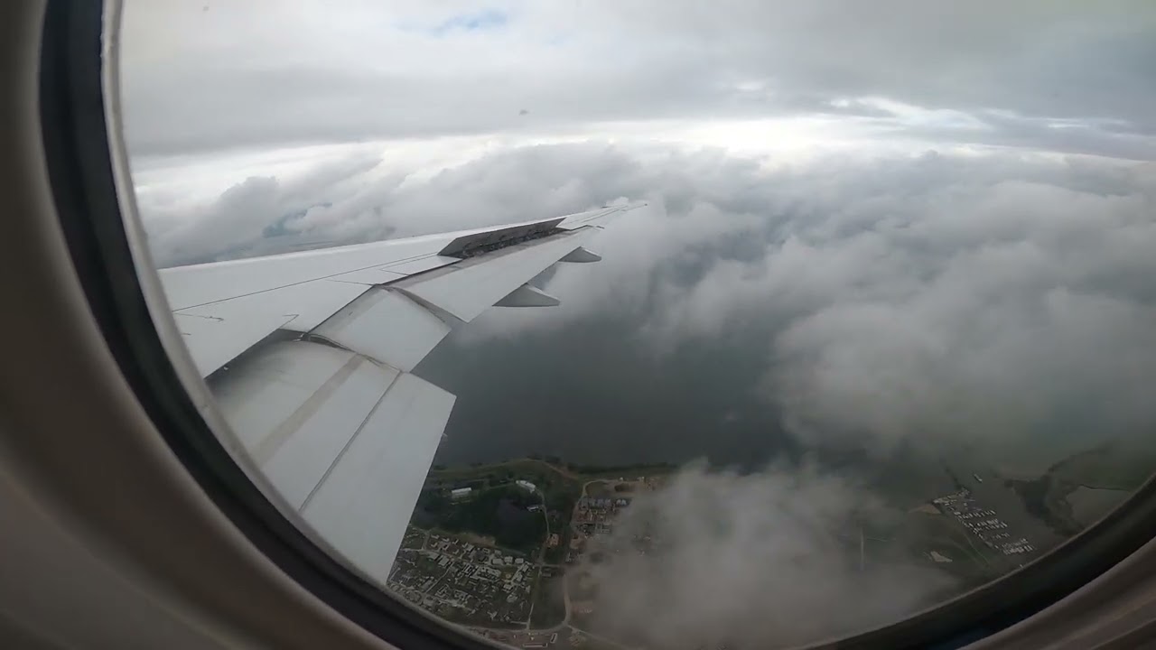 Landing At Amsterdam Airport Schiphol