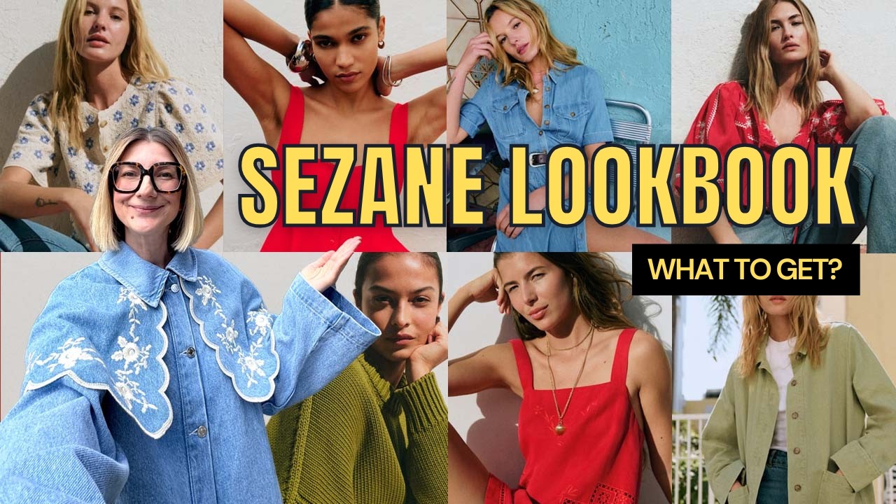 Обзор лукбука Sezane — первый взгляд на новые модели от Sezane.