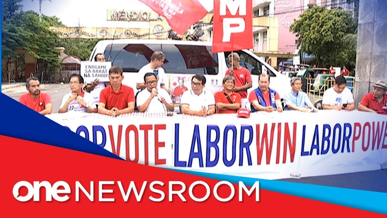 Senatoriables join Labor Day protests