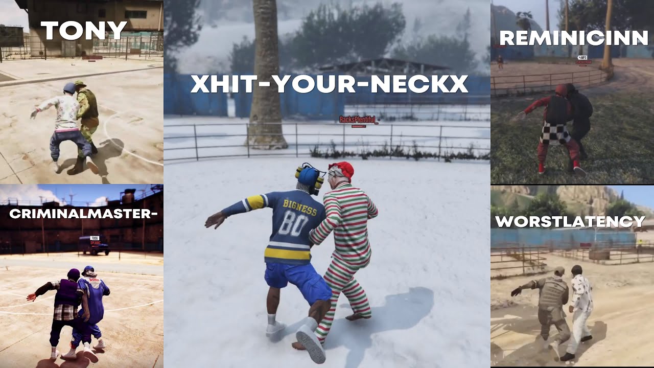 HIT x TONY x REMINICINN x WORSTLATENCY x CRIMINALMASTER- (L2 SPAM MONTAGE)