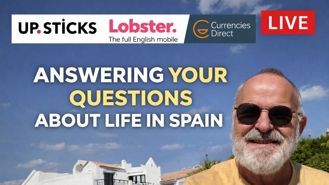 LIVE Sunday 1st March 10PM 🇪🇸 | Answering Your Questions About Life in Spain + Free Sticker Sunday!